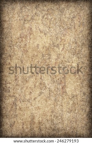 Recycle Beige Paper Bleached Mottled Coarse Vignette Grunge Text