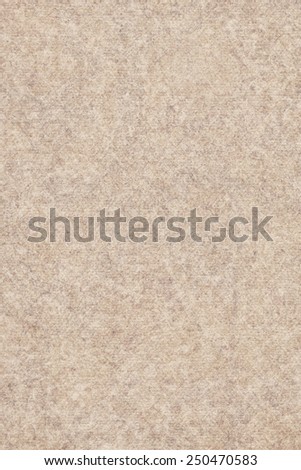 Photograph of Recycle Grayish Beige Striped Pastel Paper, coarse grain, bleached, mottled grunge texture sample.