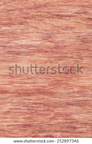 Natural Cherry Wood Brownish Red Veneer, bleached, stained grunge texture sample.