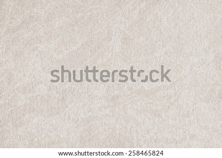 Photograph of Recycle Watercolor Paper, coarse grain, light Grayish Beige, bleached, interspersed with delicate irregular white linear pattern, grunge texture detail sample.