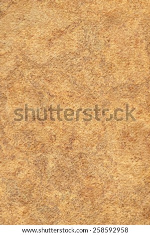 Photograph of Recycle Watercolor Paper, coarse grain, light Yellow Ocher, bleached, interspersed with delicate irregular linear pattern, grunge texture.
