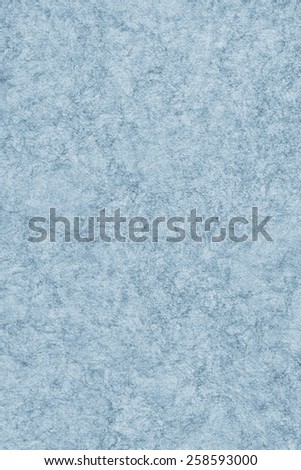 Photograph of Recycle Watercolor Paper, coarse grain, light Powder Blue, bleached, interspersed with delicate irregular linear pattern, grunge texture.