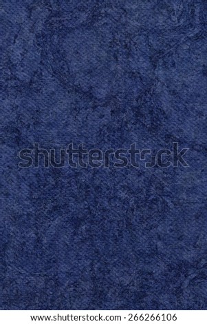 Photograph of Artist Navy Blue Primed Cotton Duck Canvas coarse, bleached, mottled, grunge texture.