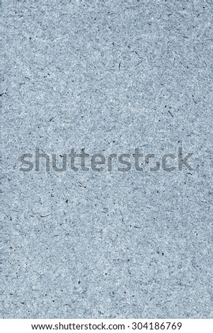 Photograph of Blue Recycle Paper, extra coarse grain, grunge texture sample.