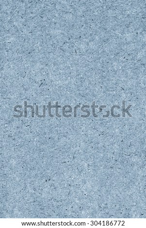 Photograph of Blue Recycle Paper, extra coarse grain, blotted grunge texture sample.