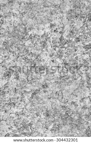 Photograph of old Gray animal skin parchment, creased, coarse grained, grunge texture sample.