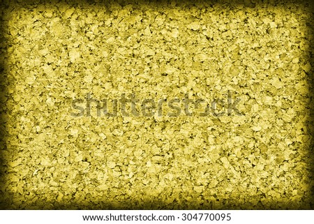 Cork Lime Yellow Tile, with featured abstract decorative line and mesh pattern, coarse, vignette grunge texture.