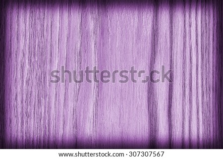 Purple, Purple Background                 (VIGNETTE)  
Oak Wood Bleached and Stained Purple Vignette Grunge Texture Sample.