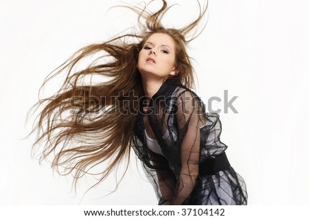 wind hair