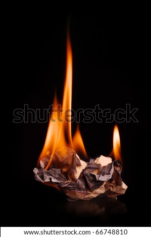 fire paper