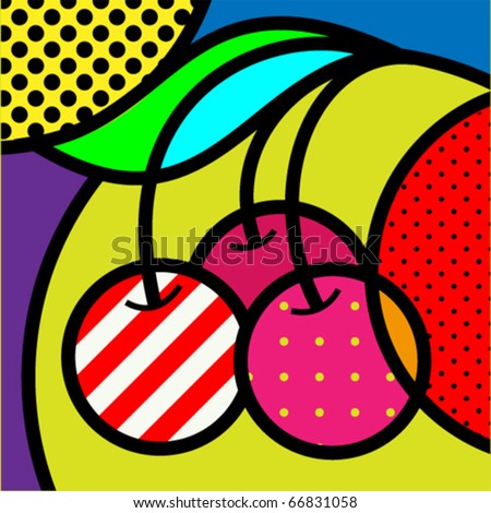 Design Logo on Art Fruits Vector Illustration For Design   66831058   Shutterstock