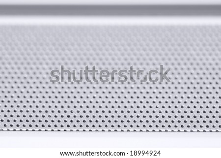 Silver part of keyboard, net