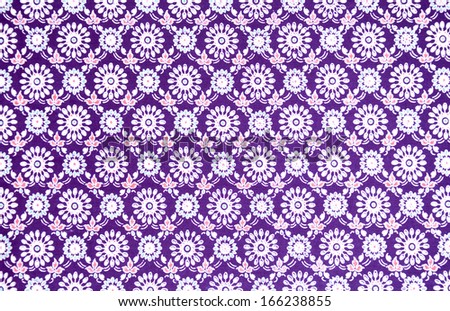 Pattern of Thai native cloth.