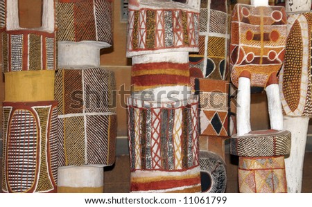 Australian aboriginal tribal art