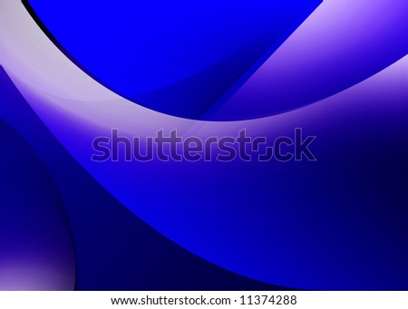 dark blue abstract clean curvy background