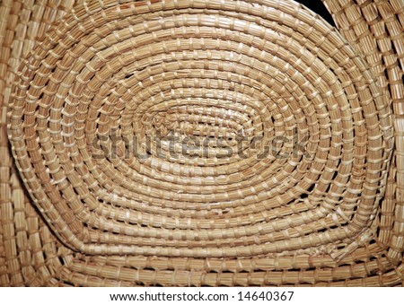 australian aboriginal fishing basket