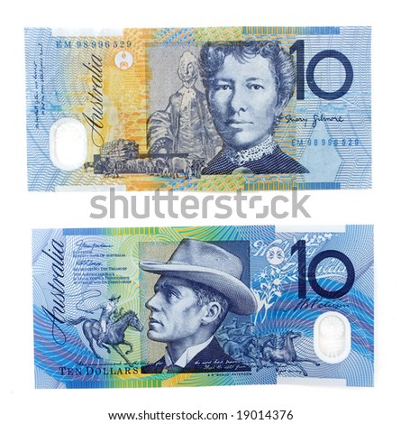ten dollar australian banknote