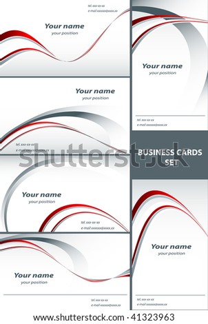 real estate business cards designs. Elements for design