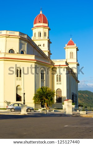 The church of El Cobre in Santiago de Cuba, home to the virgin of La Caridad del Cobre, patron of the island