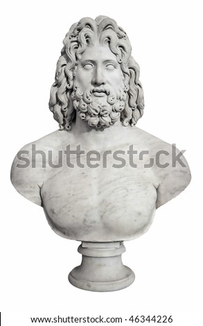 zeus god. greek god Zeus isolated on