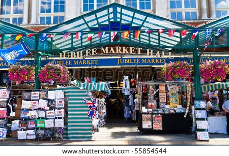 Covent Garden London on Souvenirs Market In Covent Garden  London Stock Photo 55854544