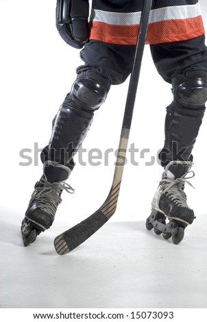 Hockey Player Legs