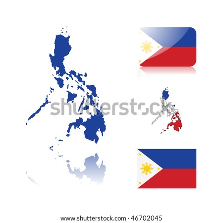 stock vector : Philippine map