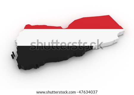 sanaa yemen map. yemen flag Including map