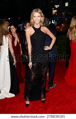 New York, NY  Monday May 04, 2015: Karlie Kloss attends \'China: Through The Looking Glass\' Costume Institute Gala, held at the Metropolitan Museum of Art in New York City, New York.