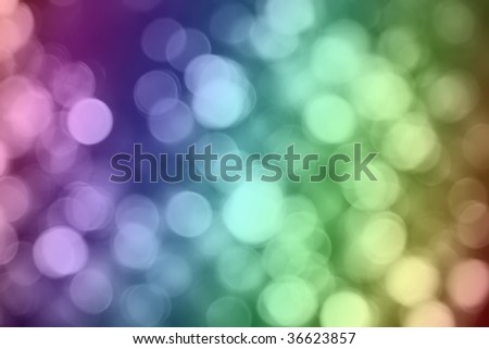 Rainbow Abstract Lights. Unfocused Light Background Series.