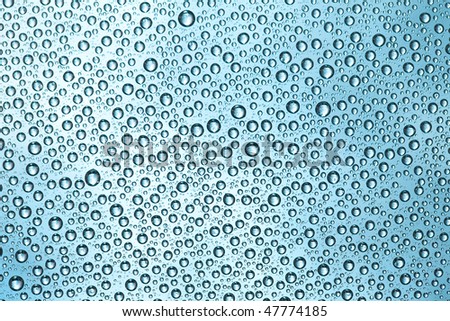 water drop background. stock photo : Water drop