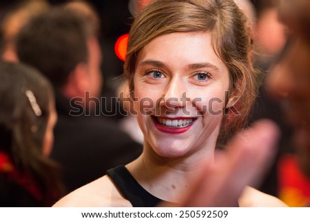 BERLIN, GERMANY - FEBRUARY 05: Miriam Stein. Nobody Wants the Night, Opening Night premiere  65th Berlinale International Film Festival at Berlinale Palace on February 5, 2015 in Berlin, Germany