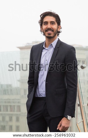 MOSCOW, RUSSIA, MARCH, 01: Actor Dev Patel. Photo-call of the movie \
