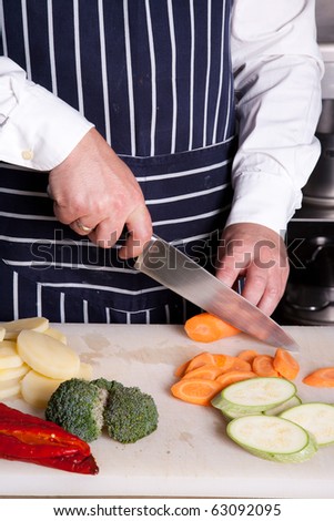 Chef cut carrot