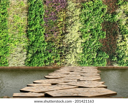 flower and plant wall vertical garden