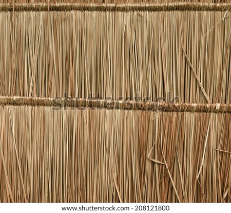 Close up straw background