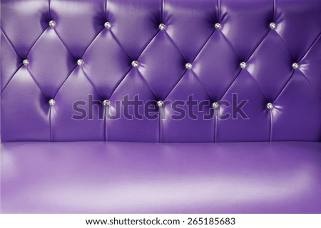 purple sofa leather background