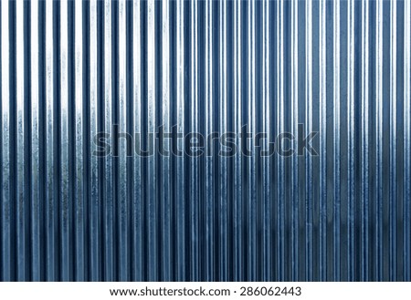 Corrugated metal texture surface or galvanize steel background