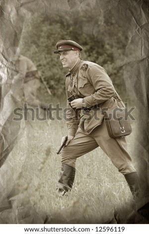 Red Army. WW2 reenacting