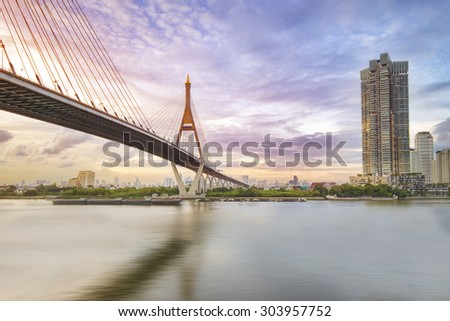 Industry Circle Bridge, Bangkok, Thailand