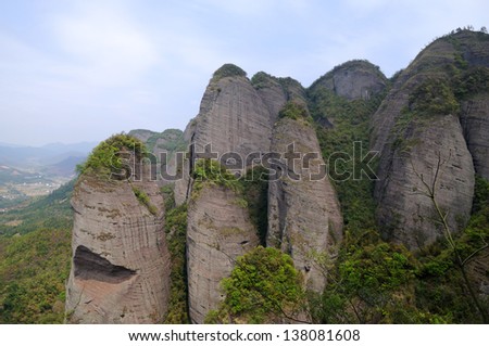 Xiaowudang Mountains in China
