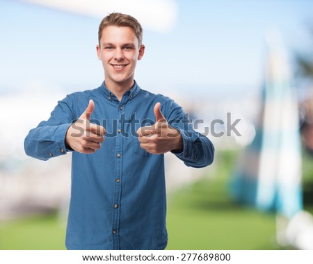 happy young-man doing okay sign