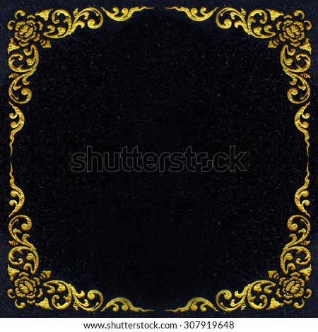 Black marble,The pattern on the marble walls.