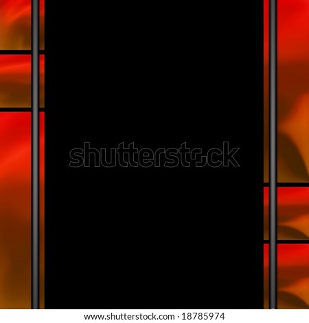 stock photo Digital black background design with copy space for image or