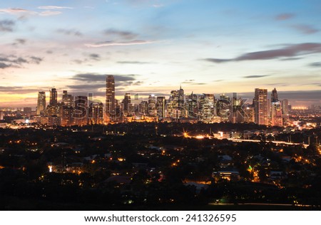 Manila skyline, Philippines
