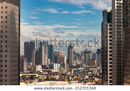 Manila skyline, Philippines