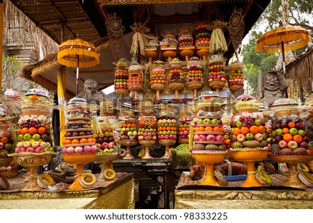 Fruits of Sacrifice on Bali Fruits of Sacrifice on Bali