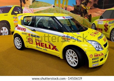 Suzuki Swift Rally At Motorshow Bologna 2005 Stock Photo 1450619