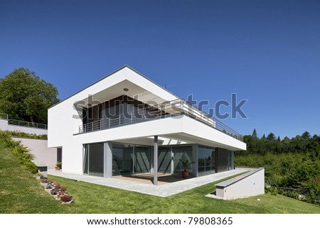 beautiful modern house