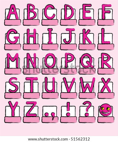 letters of alphabet. lower-case letter alphabet